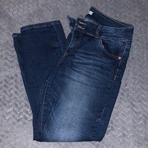 Refuge Medium/Dark Wash Skinny Jeans